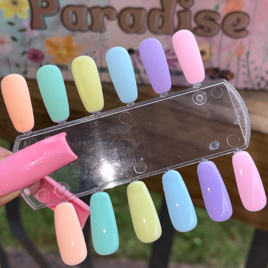 Pastels' Paradise Gel Polish Collection