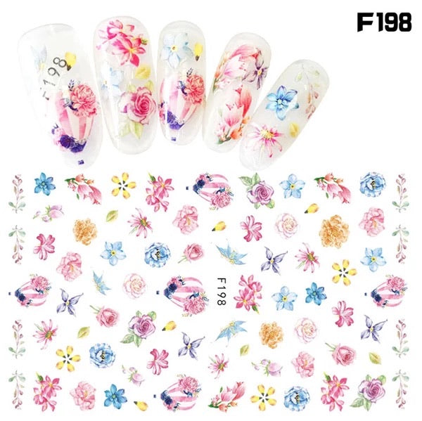Floral Stickers - 198